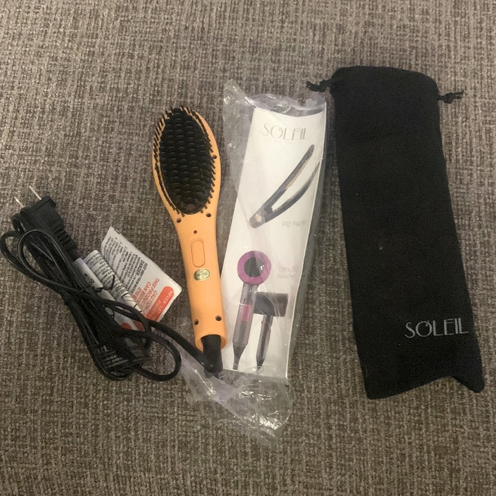 Soleil mini heat brush